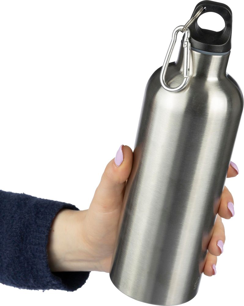 Recycelte einwandige Edelstahlflasche (750 ml) Emeric