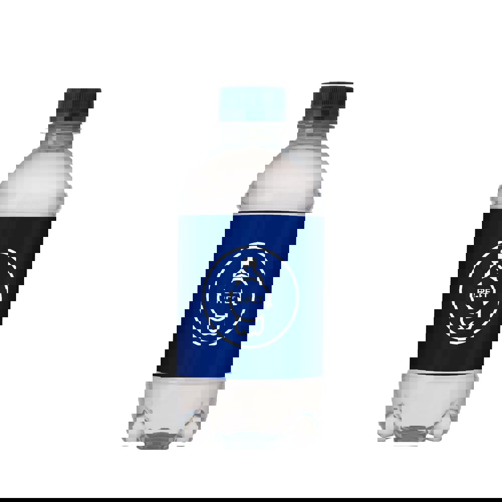 Quellwasser 330 ml mit Drehverschluß - Transparent/Blau