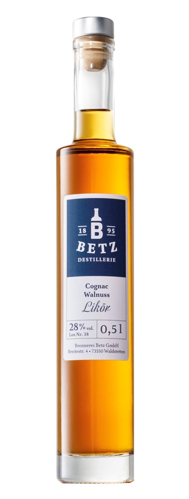 Cognac-Walnuss-Likör 0,5 l in Flasche Atlantis, 28 % vol.