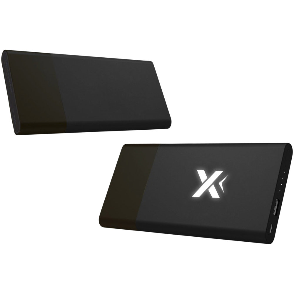 SCX.design P20 5000 mAh Powerbank mit Leuchtlogo