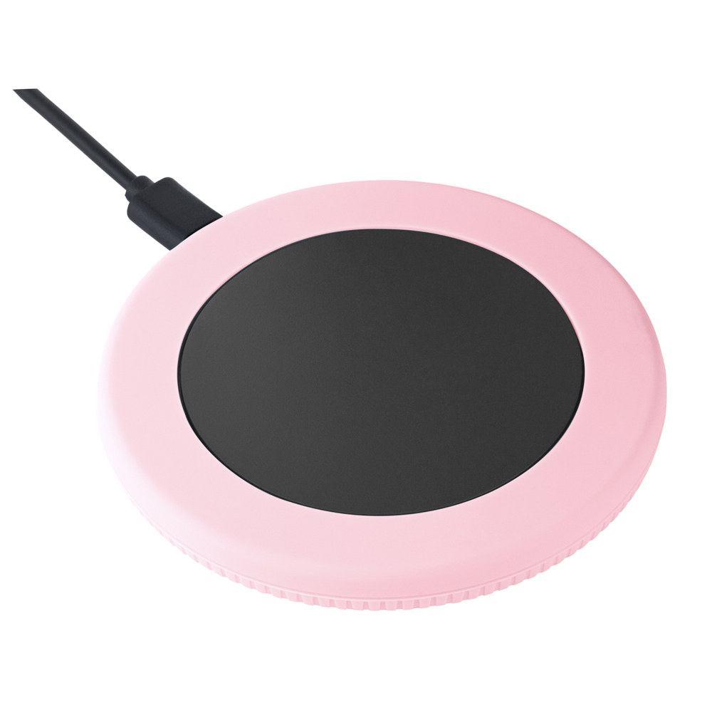 Wireless Charger REEVES-myMATOLA - hellmagenta, schwarz