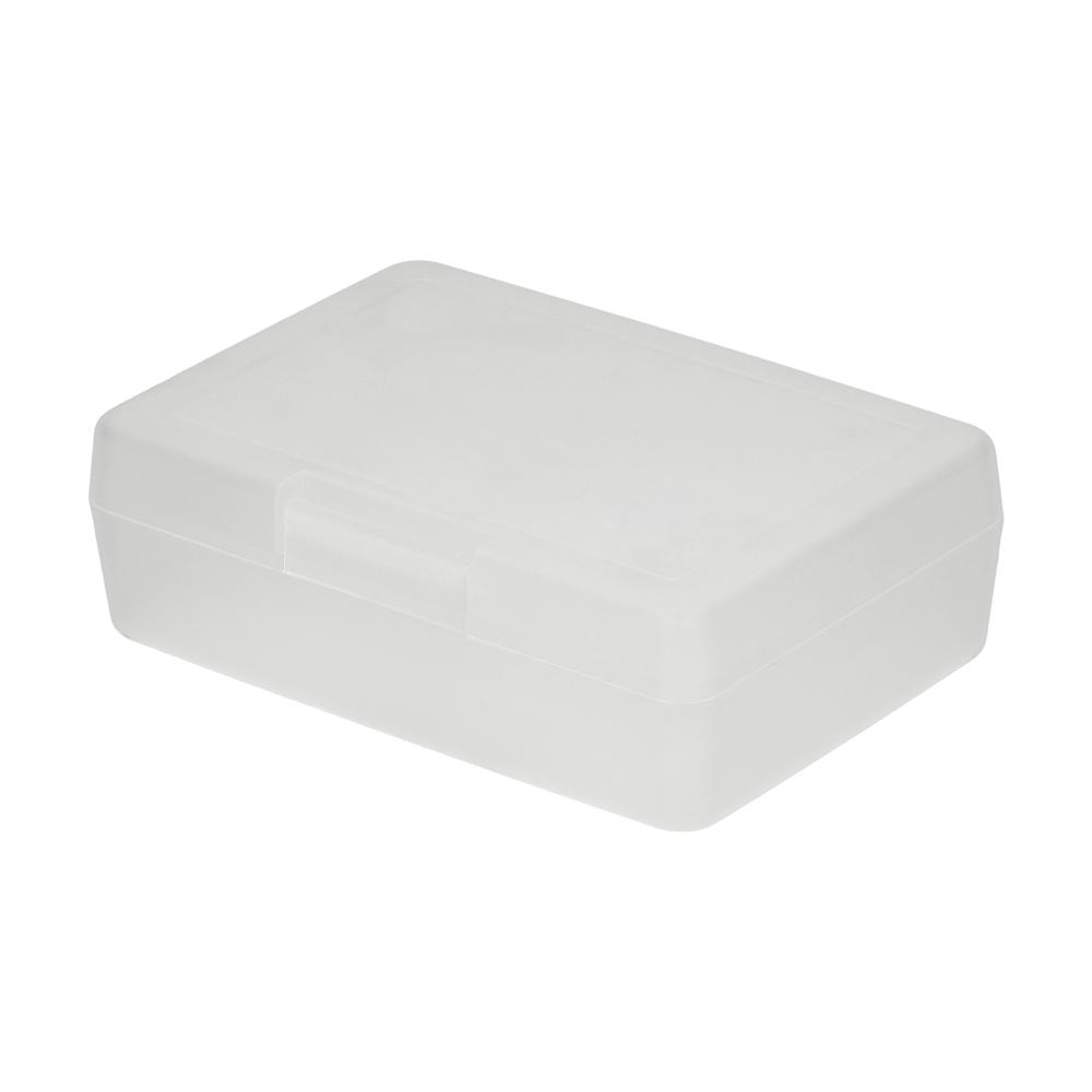 Vorratsdose "Lunch-Box" - transparent-milchig