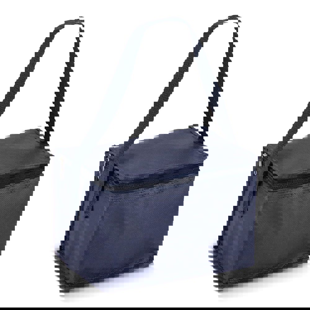 R-PET 6 Dosen-Kühltasche Non Woven 20x 13 x 12,5cm 75g/m² - Dunkelblau