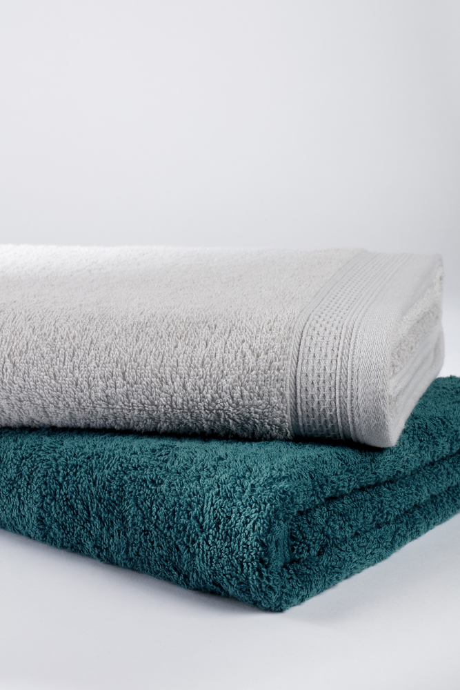 Frottierserie aus recycelten Materialien