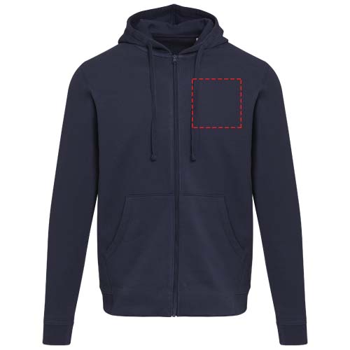 Jasper Kapuzenpullover aus recycelter 280 g/m², Bio Baumwolle (OCS) unisex