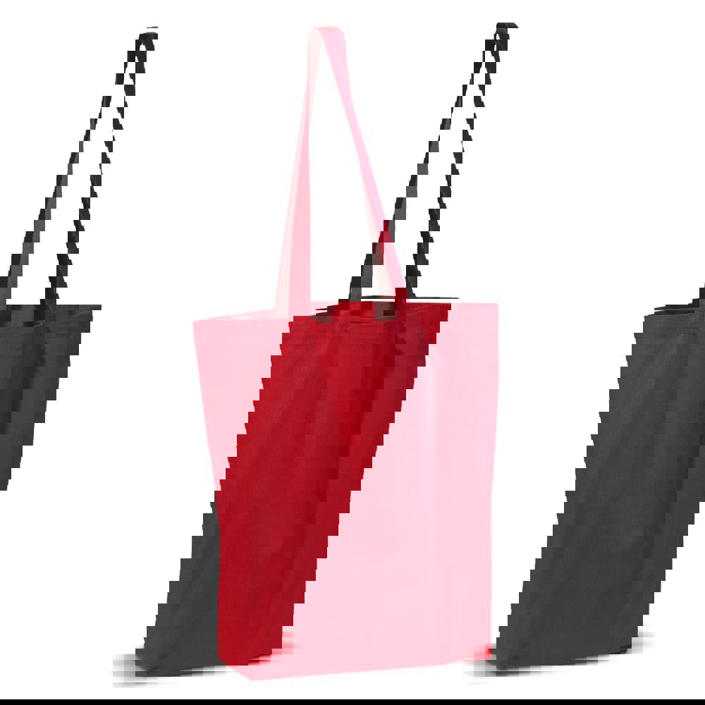 Umhängetasche canvas 250g/m² 41x12x43cm - Rot