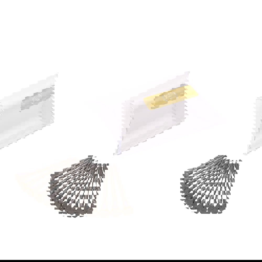 Pillowpack mit 12 Tees 70 mm - Silber