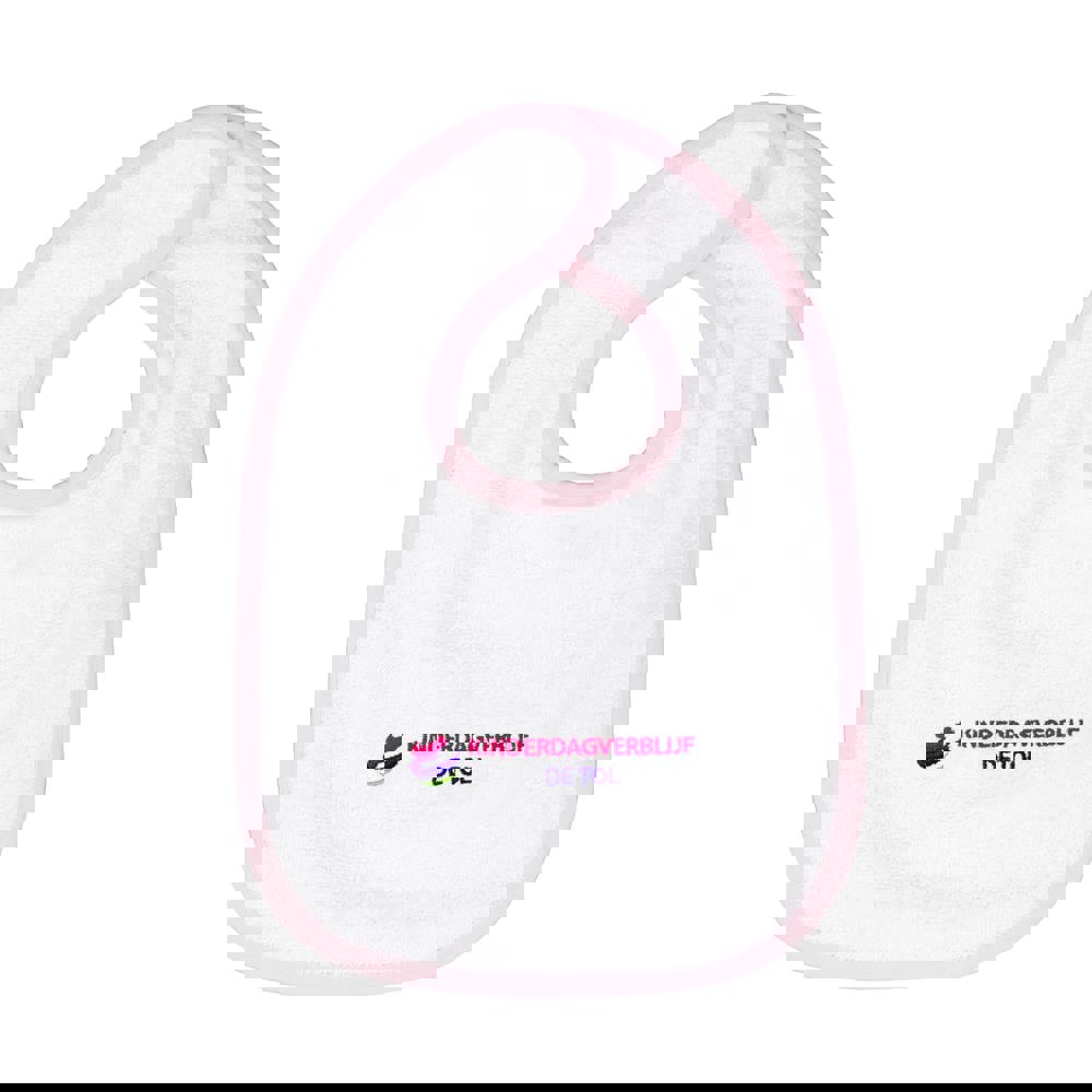 Lätzschen - Weiß/Hellrosa