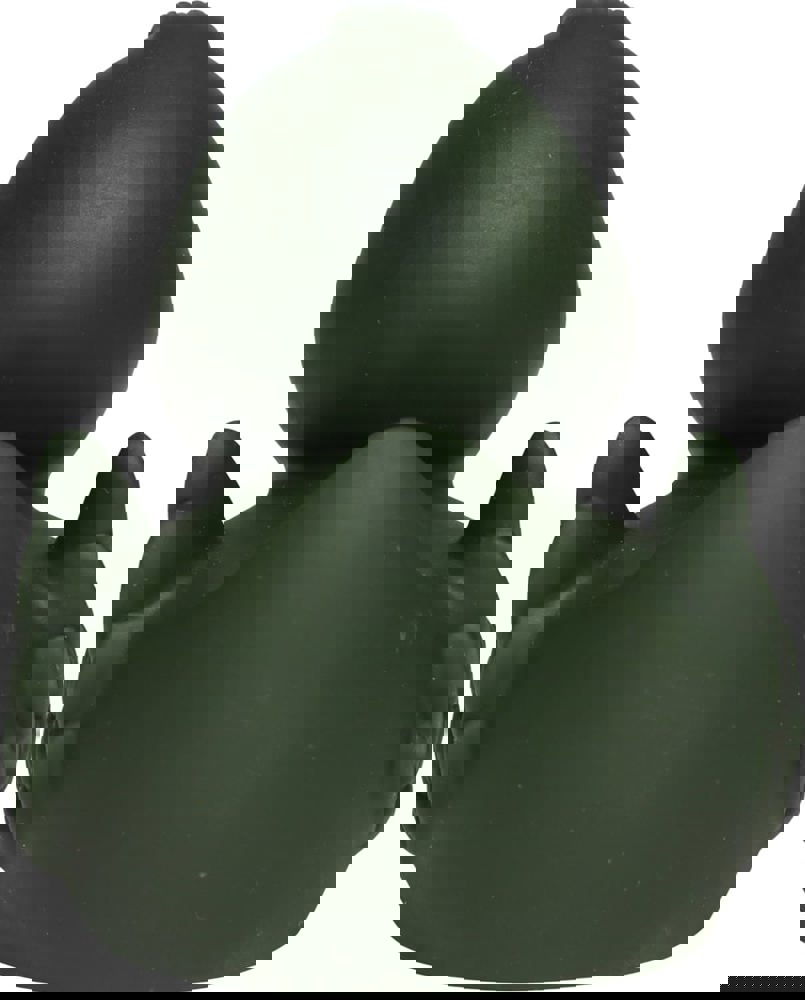 Quietsche-Ente, olivgrün, 7,5 cm