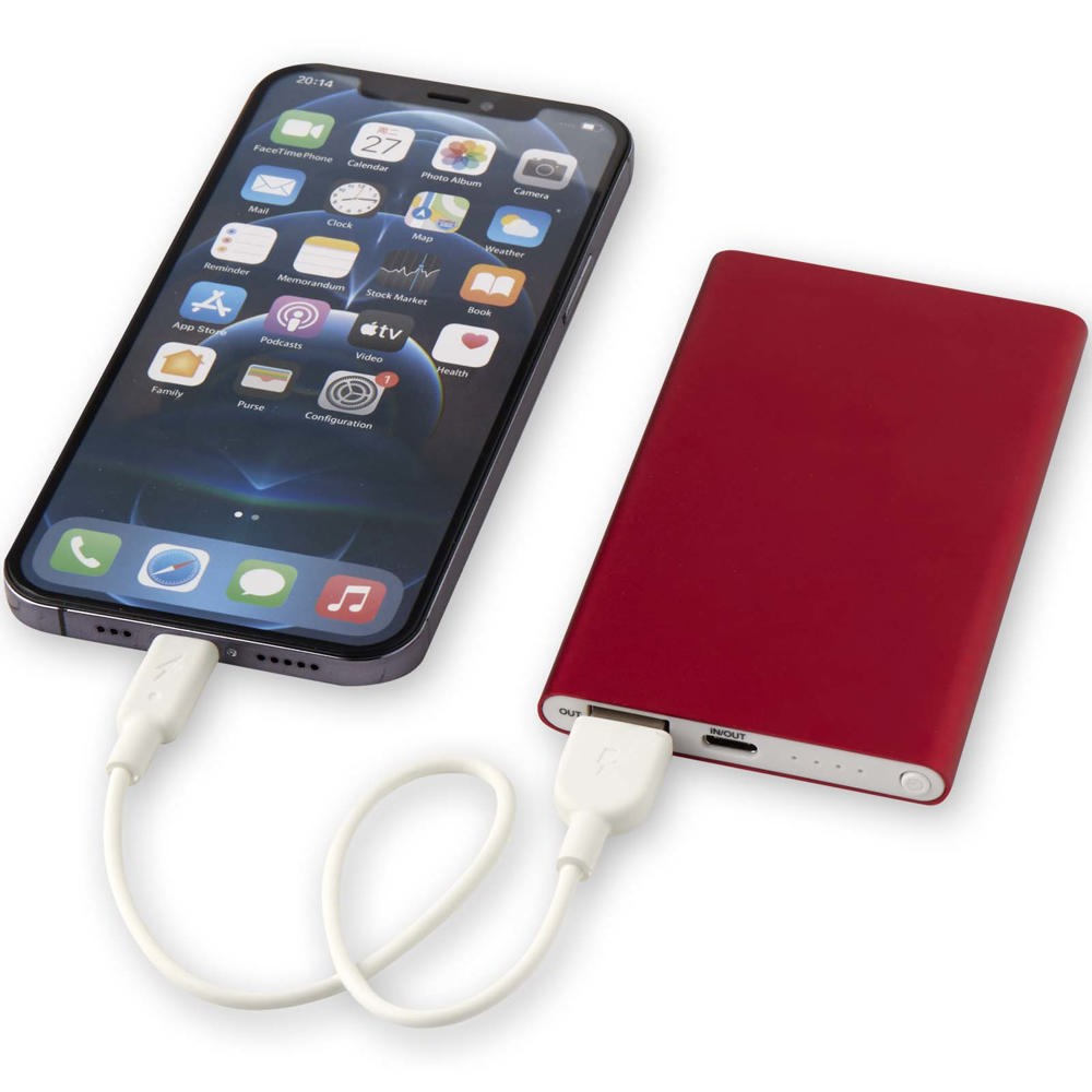 Pep 4000 mAh Type-C Powerbank aus recyceltem Aluminium 