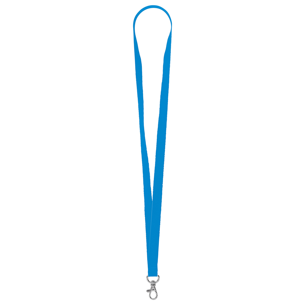 Schlüsselband/Lanyard "Standard" - Pastellblau (ca. Pantone PCC)