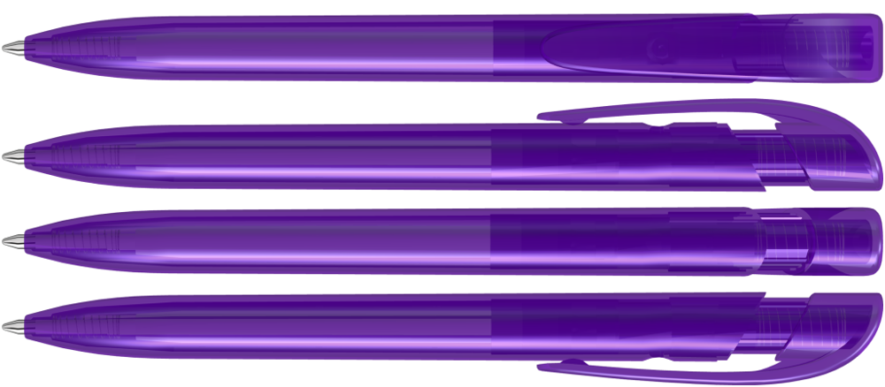 YES transparent, violett