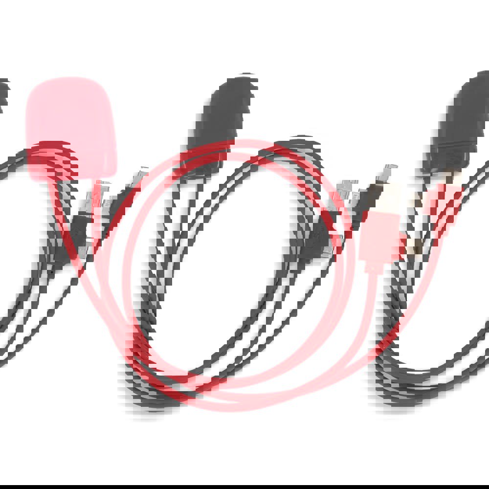 Xoopar Ice-C Charging cable - Rot