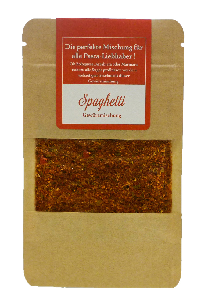 Spaghetti Gewürzmischung in Mailingtüte, 5 g