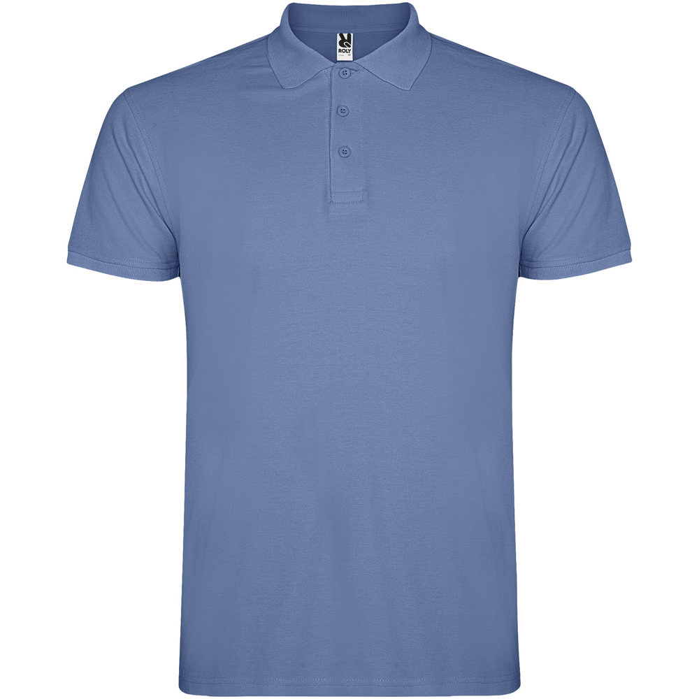 Star Poloshirt für Herren - riviera blau