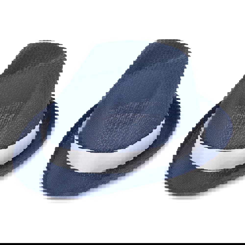 Polyestermütze mit band - Dunkelblau