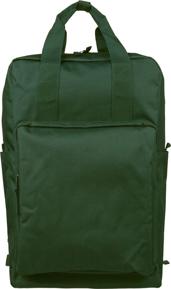 Recycelter Rucksack aus Polyester (900D) Amalia - grün