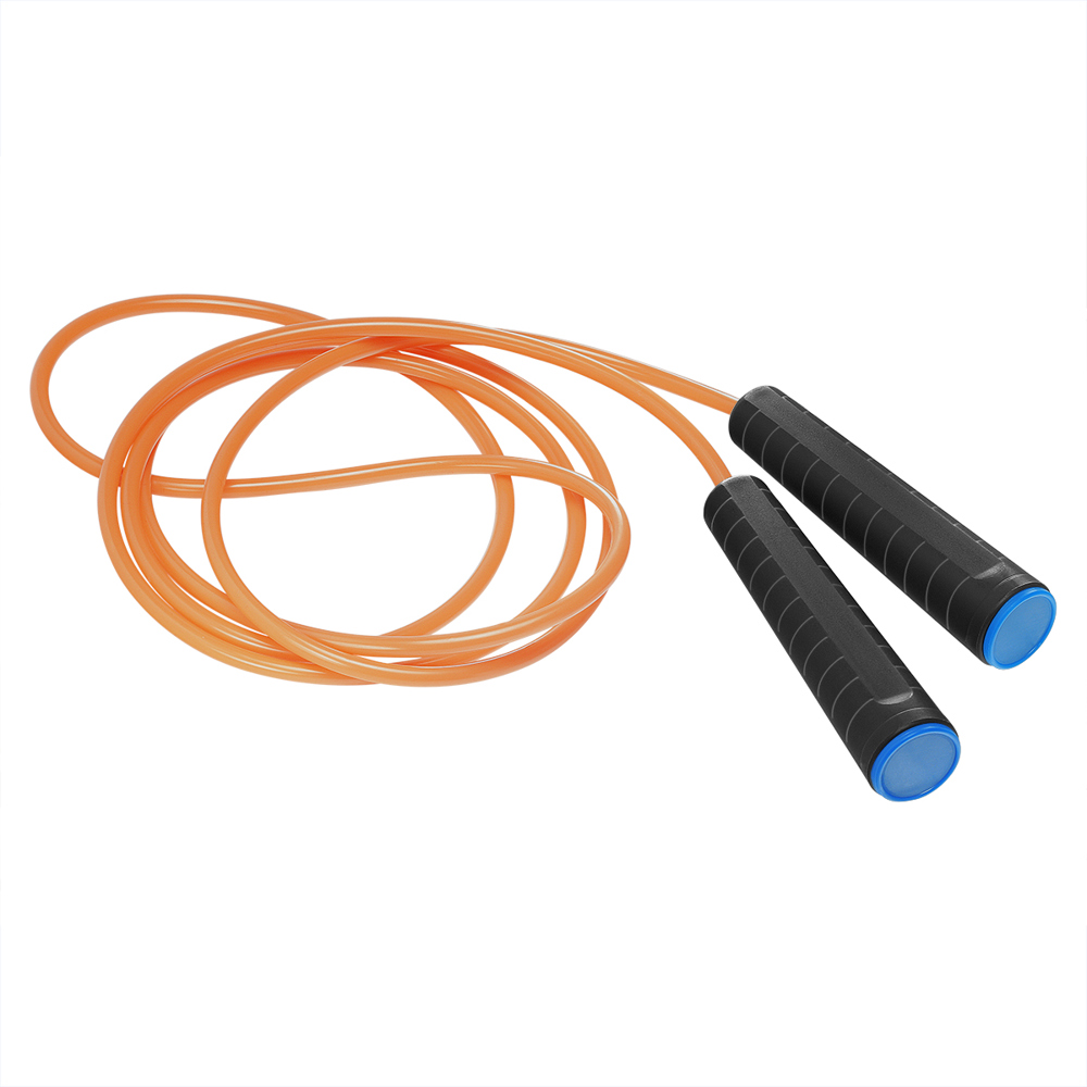 Springseil - schwarz/blau/neonorange