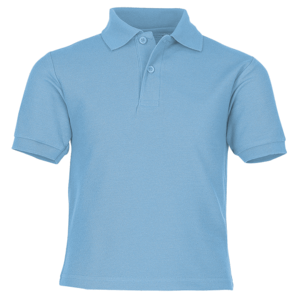 634170 - Kids 65/35 Polo - Pastellblau