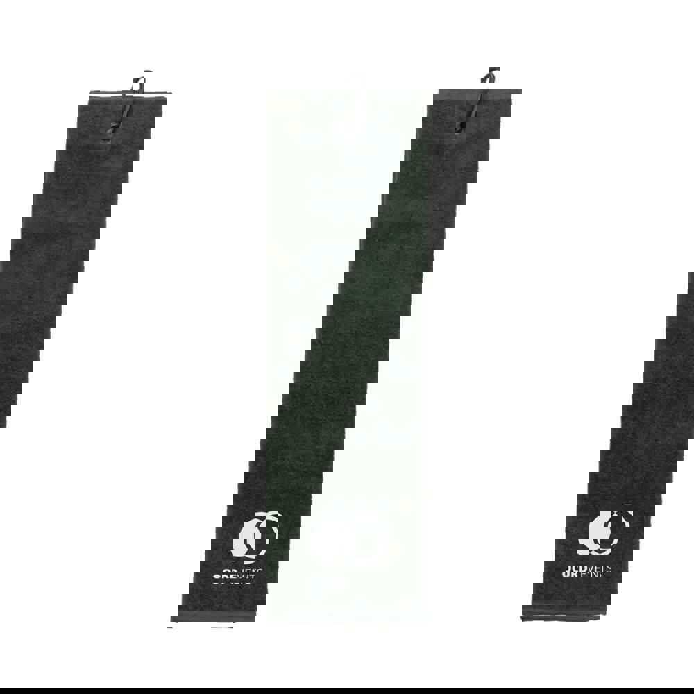 Golfhandtuch - flaschengrün