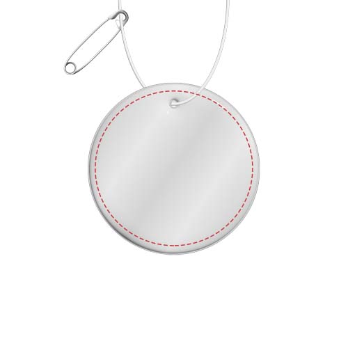 RFX™ H-16 Reflektierender, mittelgroßer, runder Anhänger