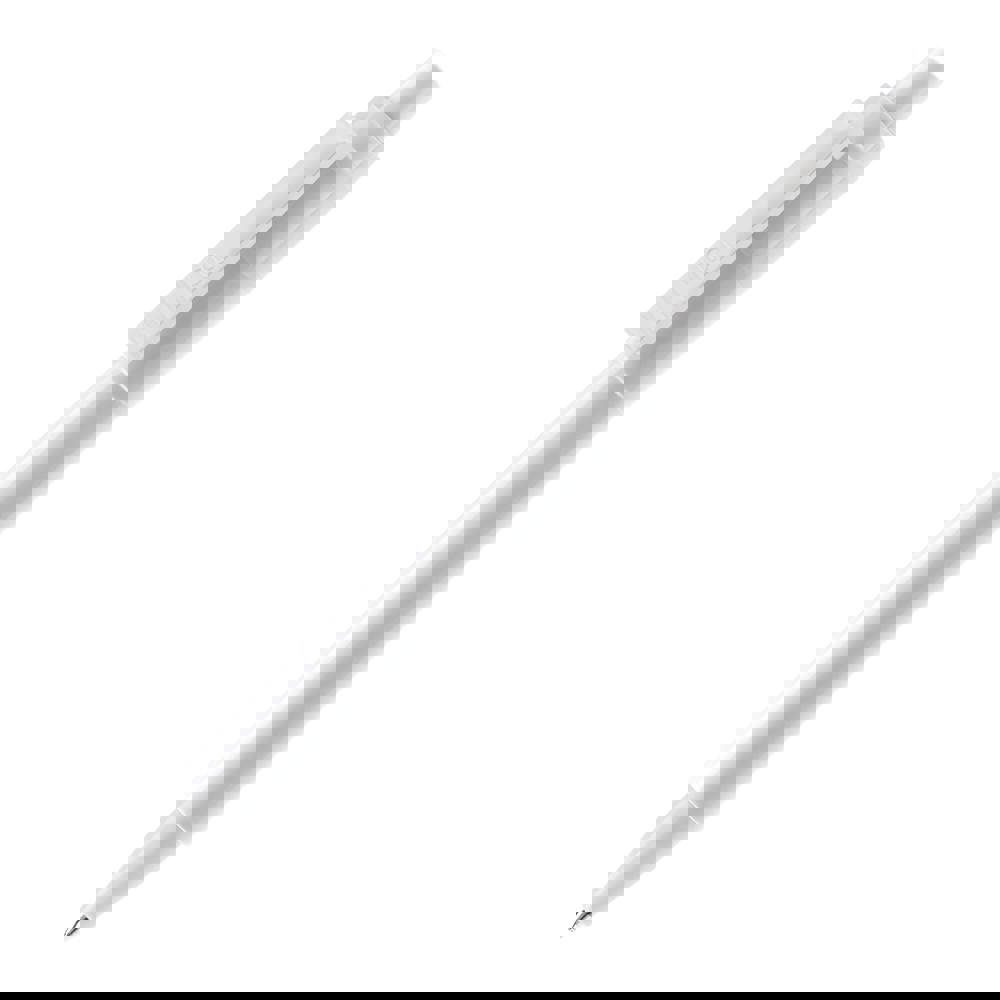 Kugelschreiber Baron Colour Hardcolour - weiss