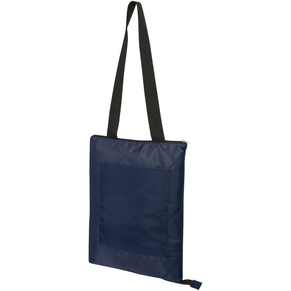 Clary Picknickdecke aus Recyceltem GRS-Polyester - navy