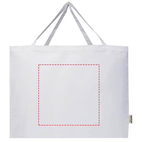 Odessa 220 g/m² Baumwoll Tragetasche aus GRS recycelter Baumwolle 40L