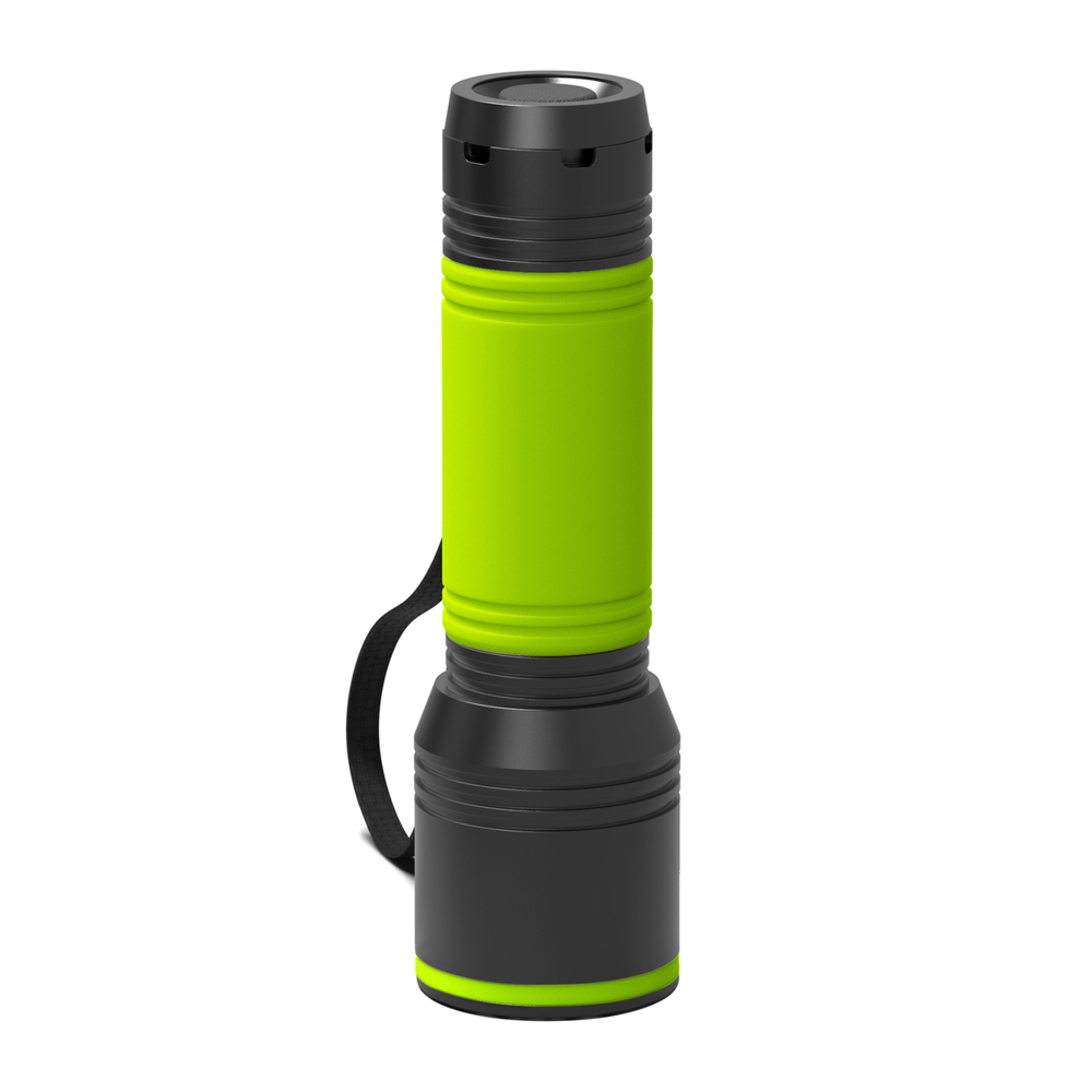 Taschenlampe REEVES-myFLASH 700 - schwarz, hellgrün