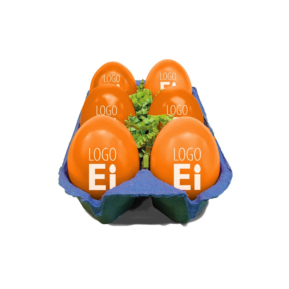 LogoEi 6er-Box - orange