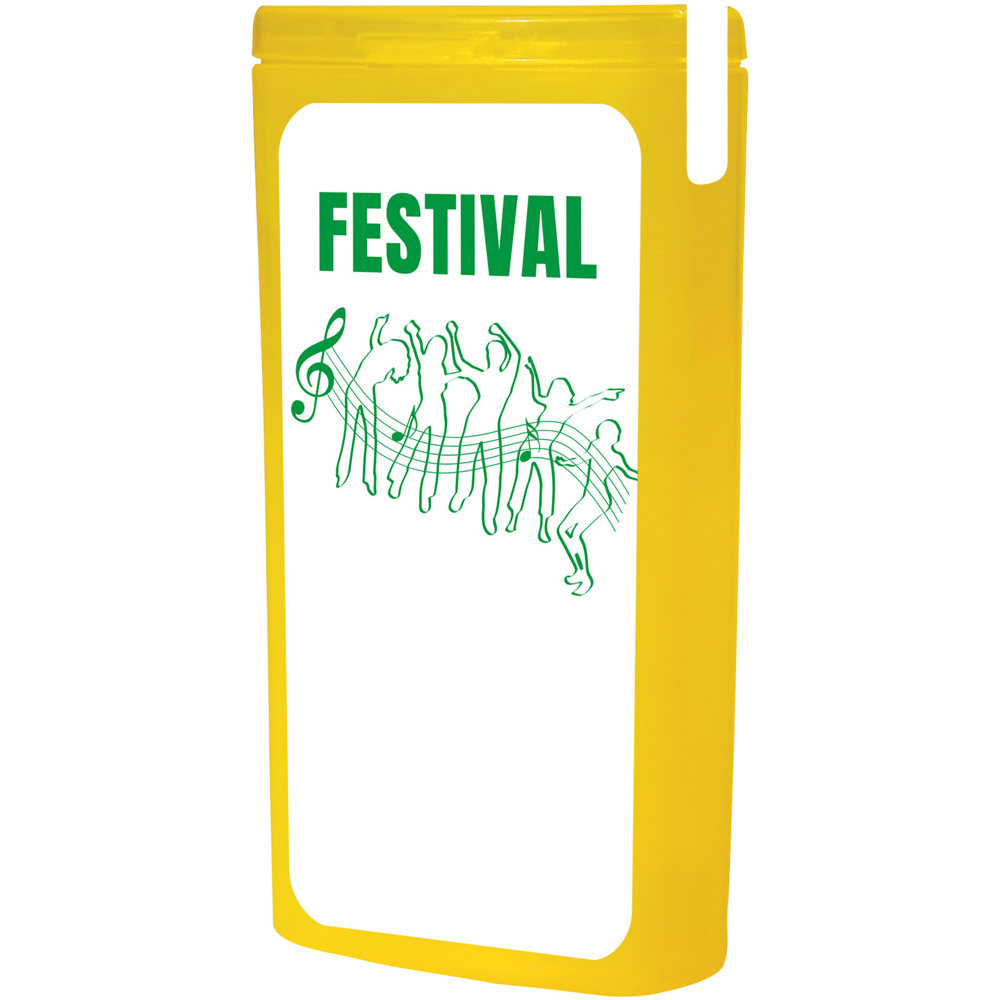 MiniKit Festival - transparent gelb