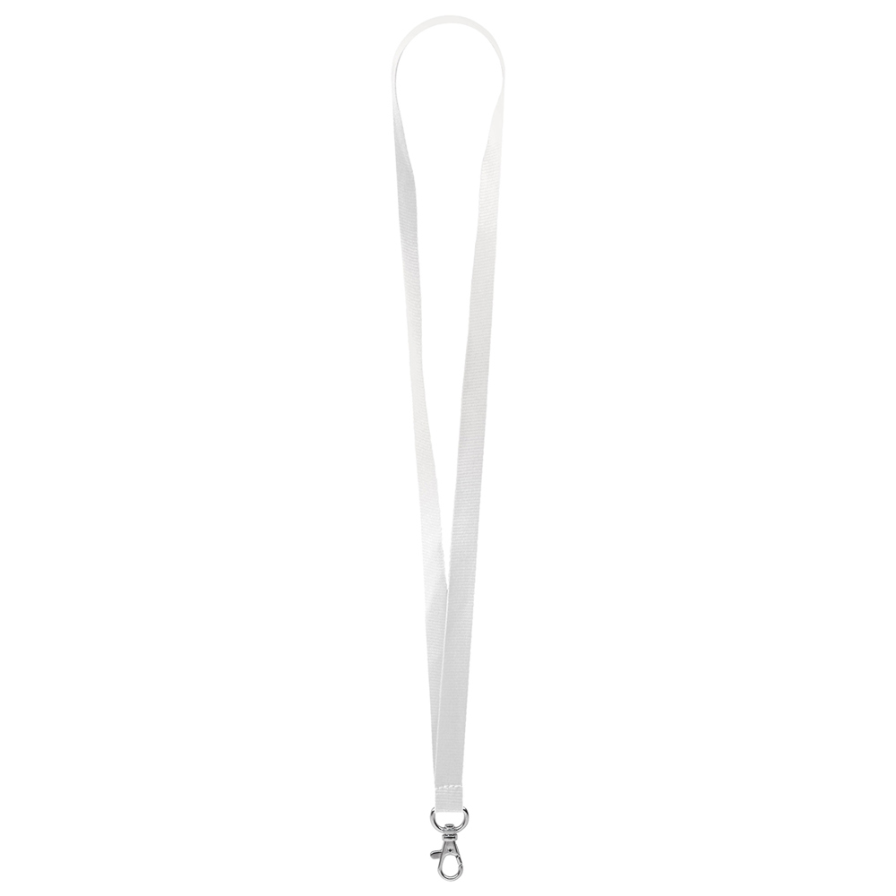 Schlüsselband/Lanyard "Standard" - weiß