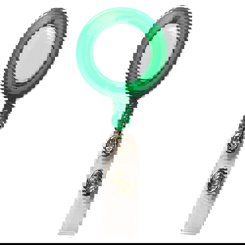 Namensschildhalter - Transparent / Grün