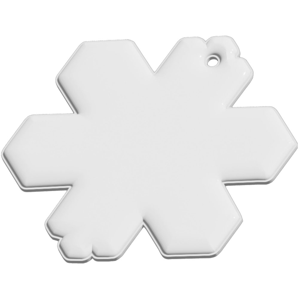 RFX™ H-10 Reflektierender TPU-Anhänger Schneeflocke