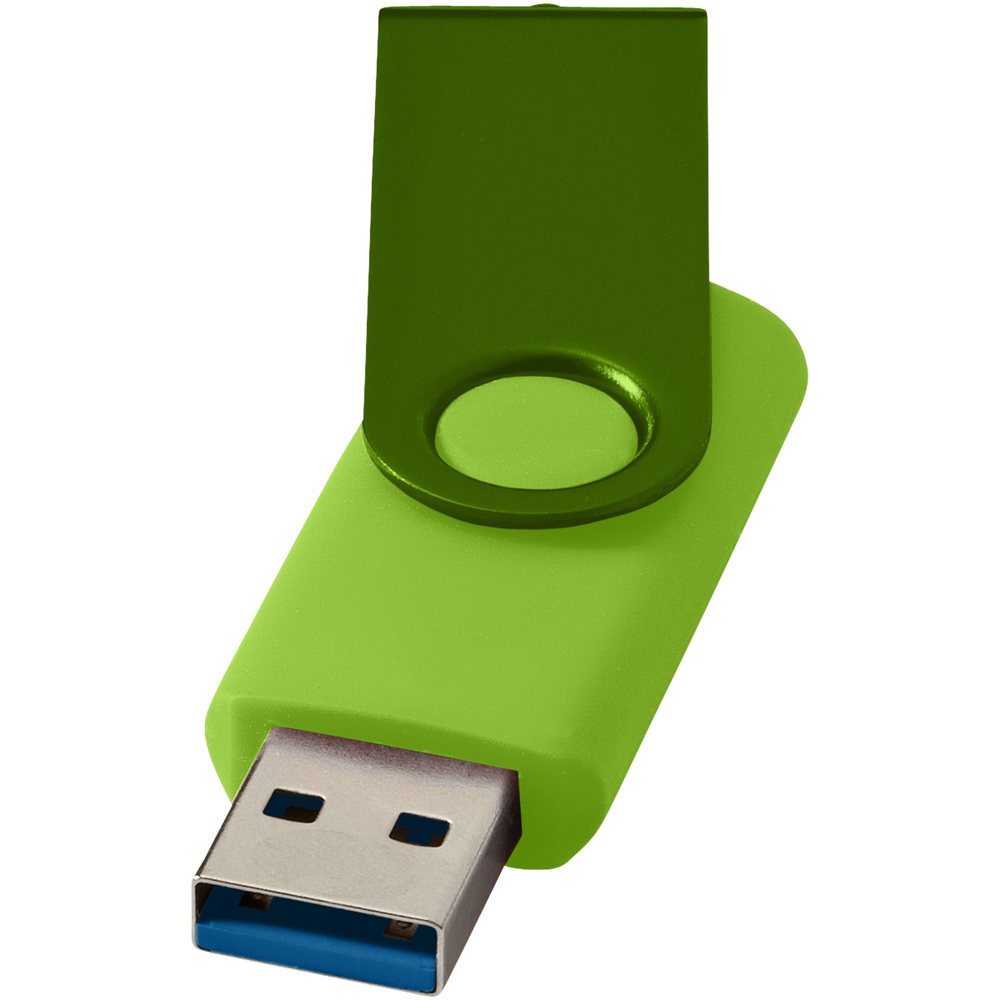Rotate USB-Stick 3.0 aus Metall - limone
