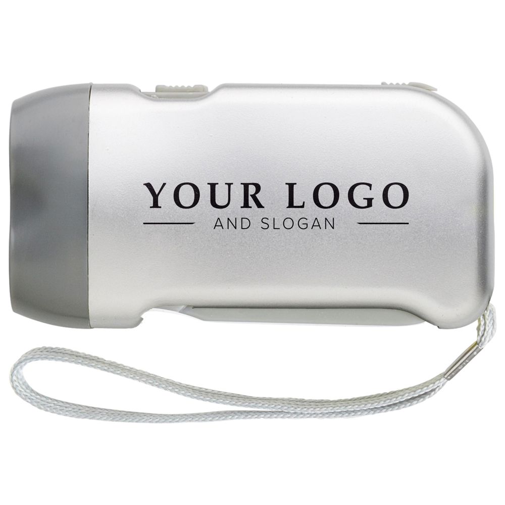 LED-Dynamotaschenlampe aus Kunststoff Tristan