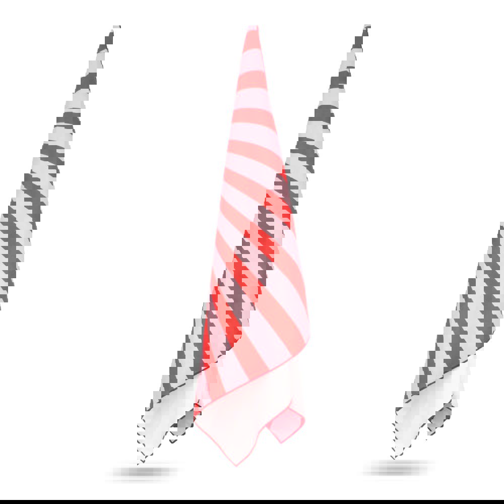 R-PET-Schnelltrocknungs-Strandtuch 100 × 180 cm, Sublimationsdruck