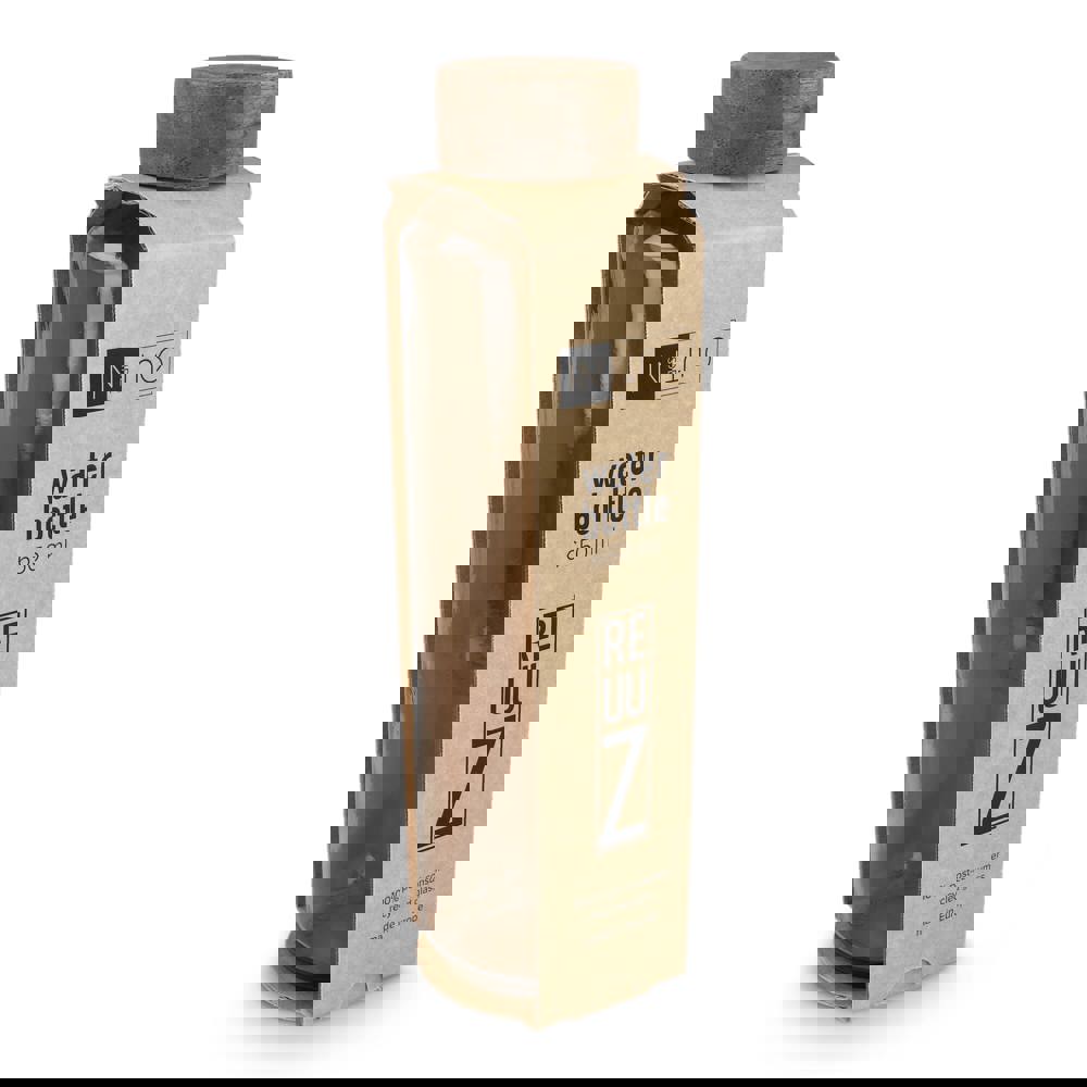 InSideOut Recycelte Glaswasserflasche ReuuZ mit Holzverschluss 650 ml