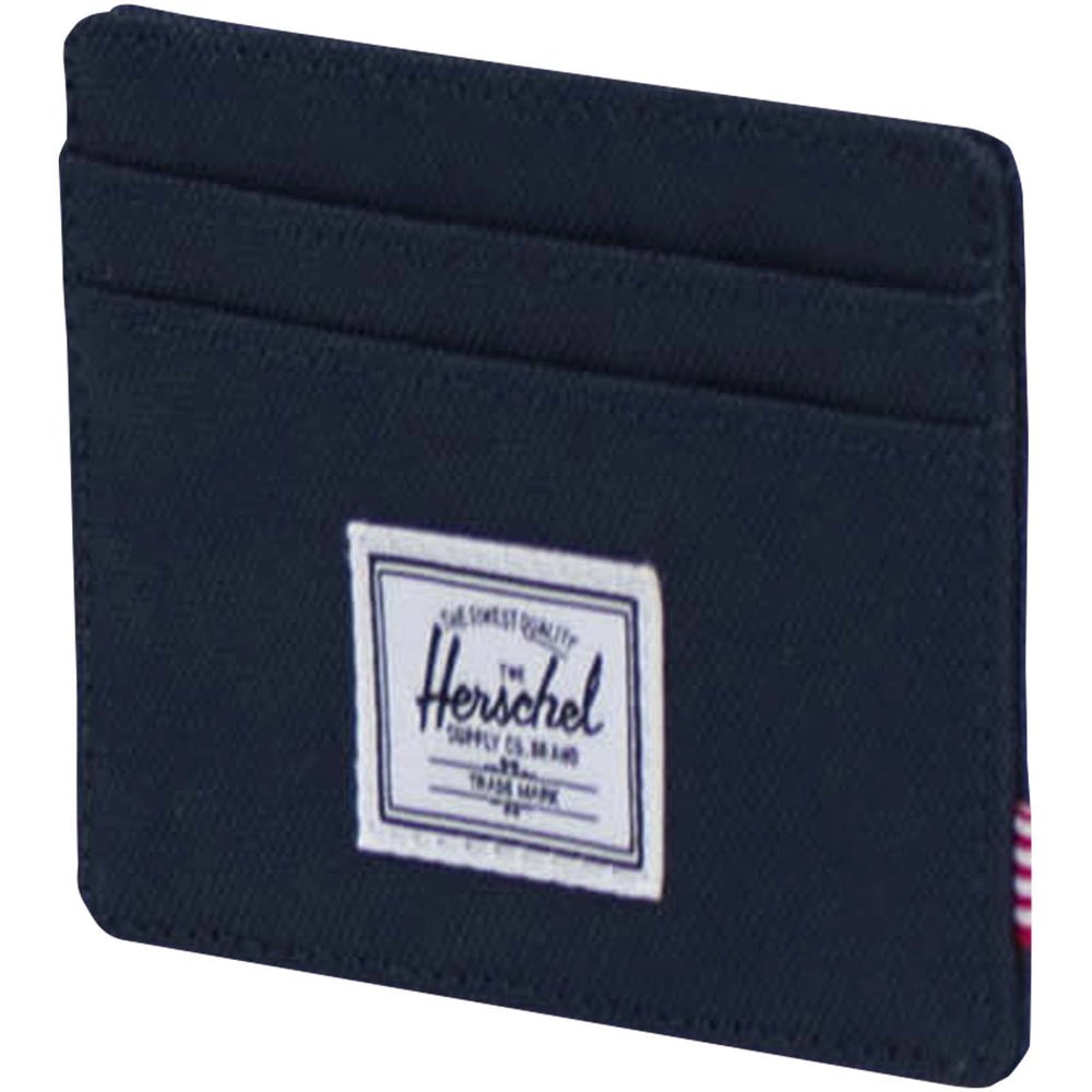 Herschel Charlie Kartenhalter aus recyceltem RFID - navy