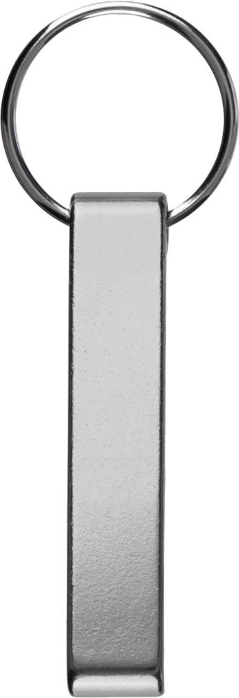 Schlüsselhalter aus recyceltem Aluminium Anneliese - Silber