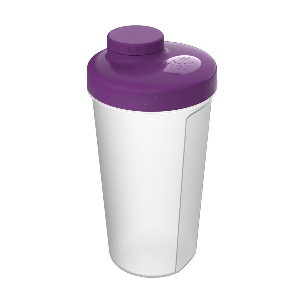 Shaker "Energy", 0,60 l - transparent/brombeere