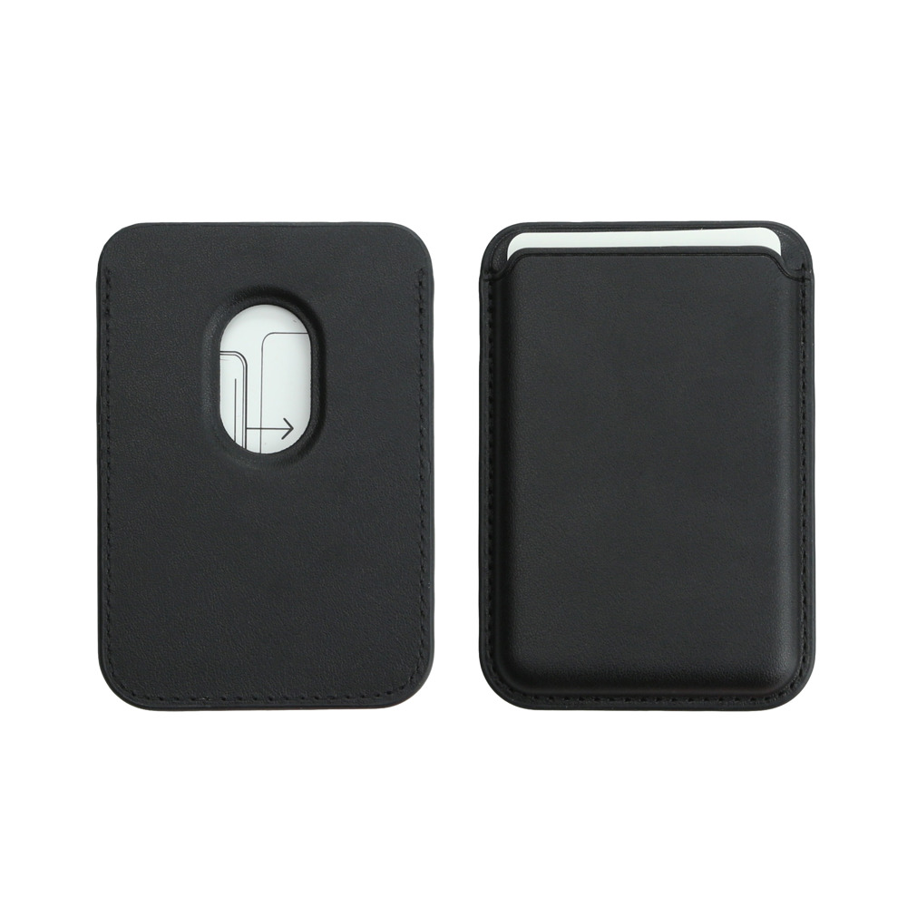Magnetischer Cardholder RFID - schwarz gedeckt
