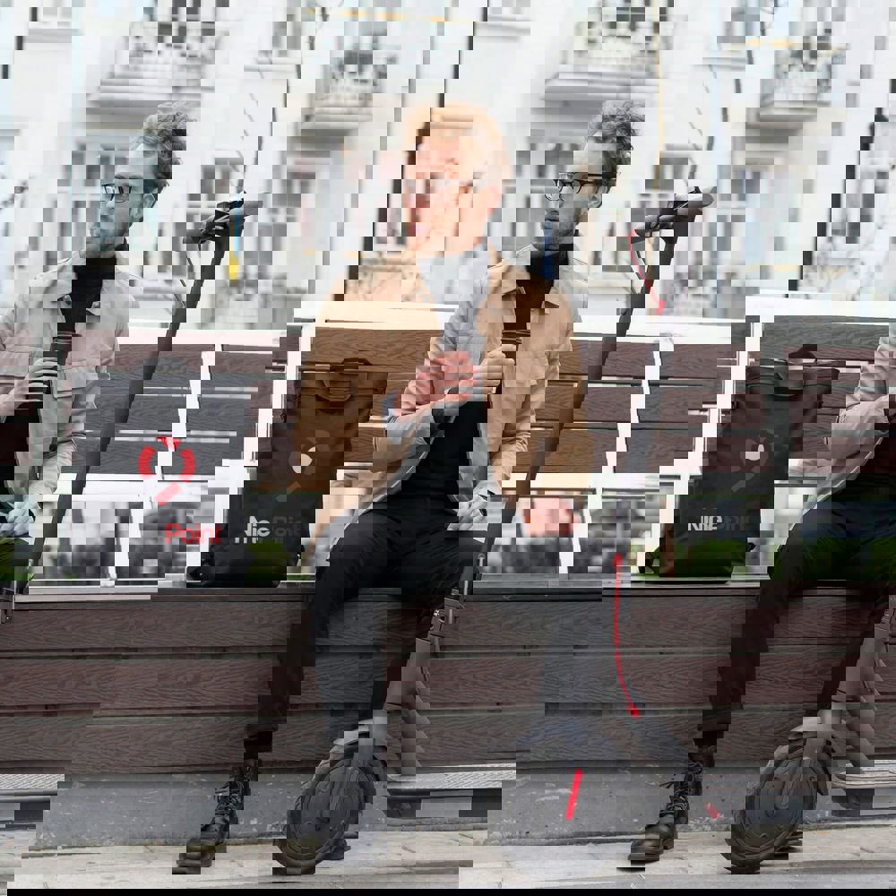 PU Kiew Laptop-Rucksack 28 x 42 x 12,5 cm