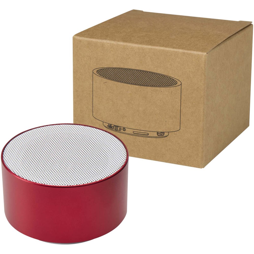 Ankaa 3 W Bluetooth® Lautsprecher aus recyceltem Aluminium - Rot