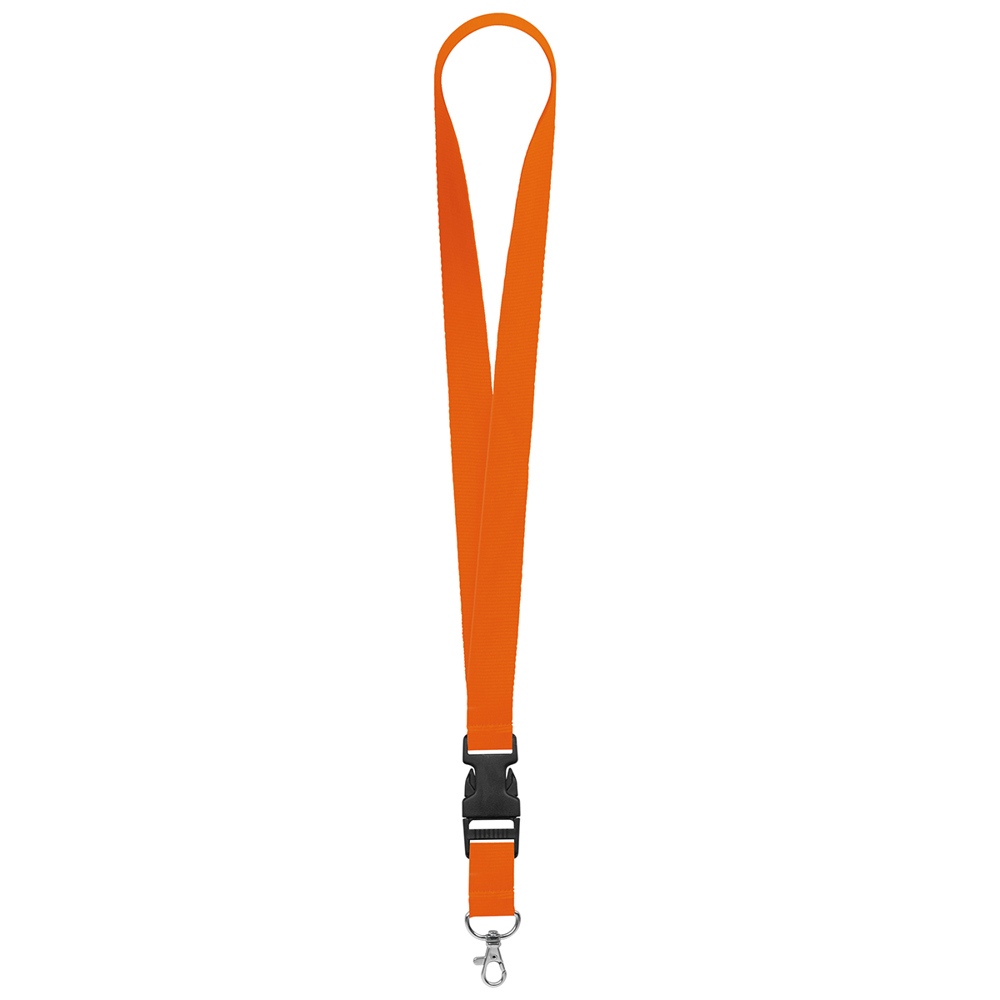 Schlüsselband/Lanyard "Standard" - Orangerot (ca. Pantone 021C)
