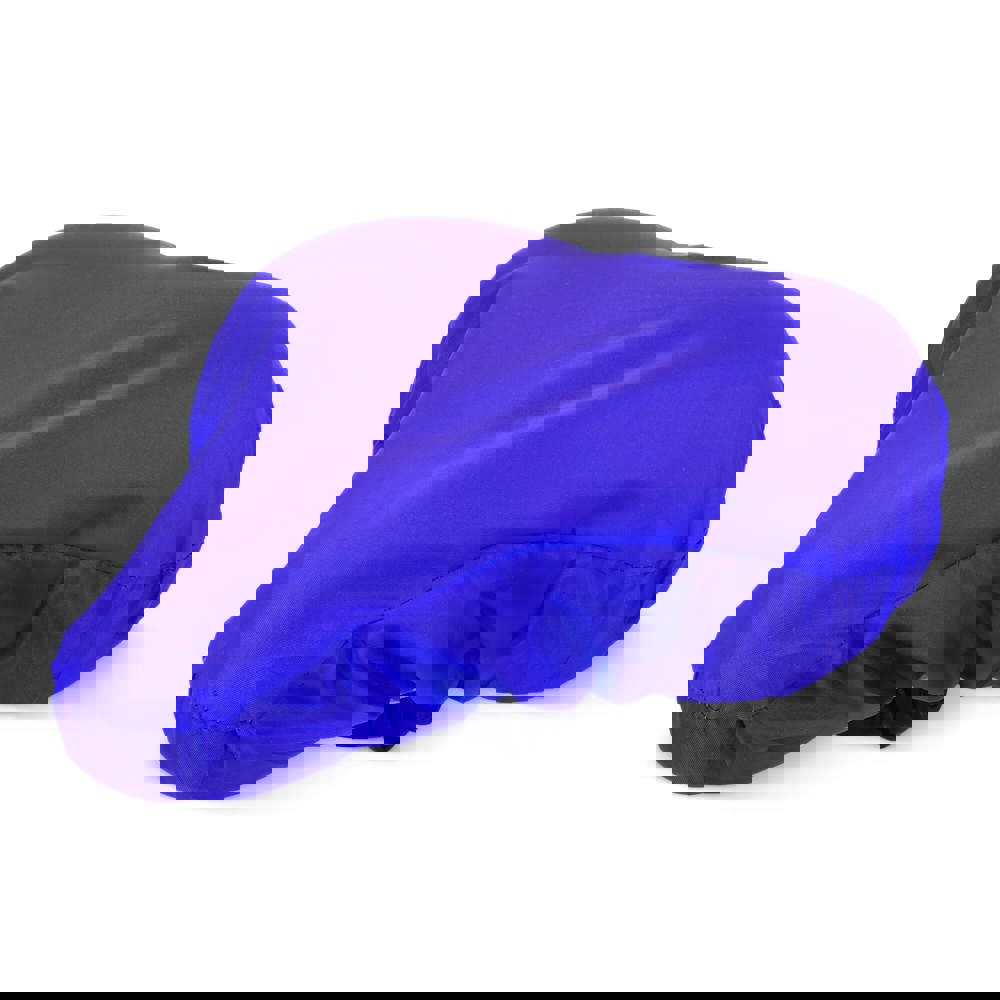 Fahrrad Sattelbezug aus R-PET-Material - blau