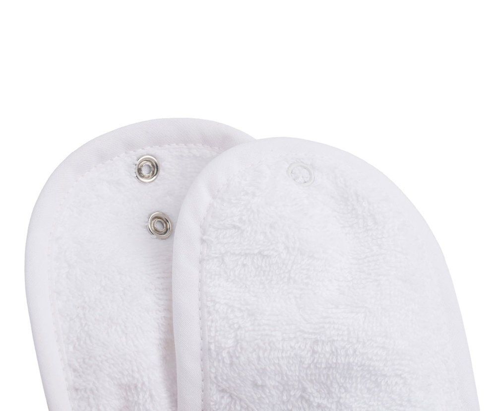 Babylätzchen - weiß, weiß