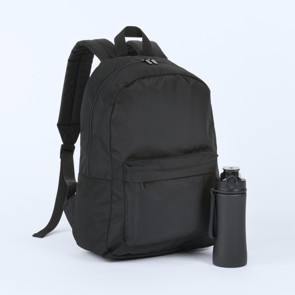 Primo Basic Set: Rucksack und Wasserflasche 550 ml