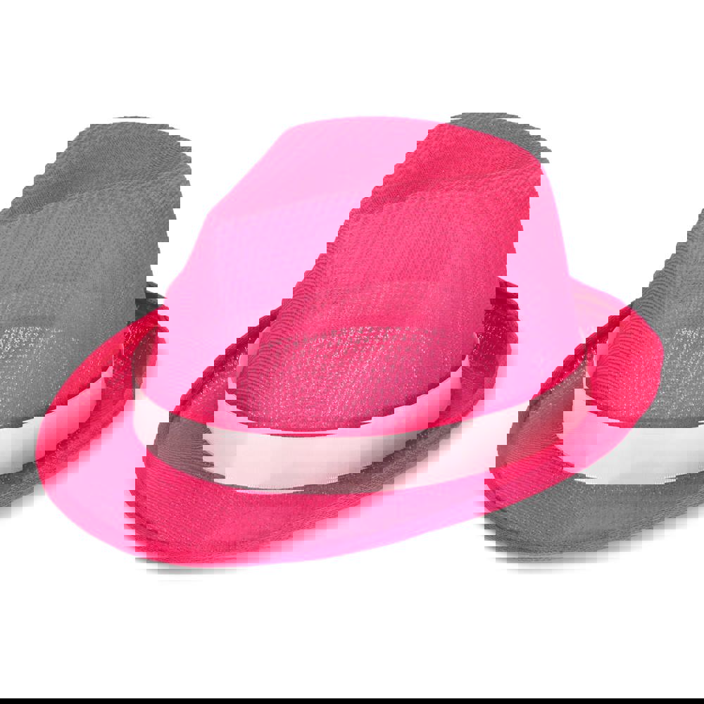 Polyestermütze mit band - Neon Sortiment / Purple