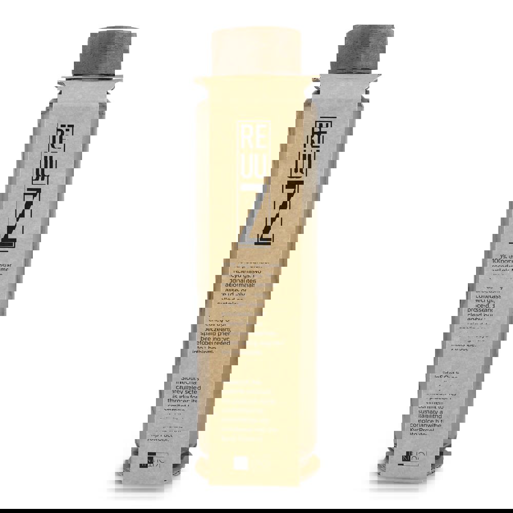 InSideOut Recycelte Glaswasserflasche ReuuZ mit Holzverschluss 650 ml